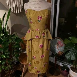 ANTHROPOLOGIE 100% Silk Dress